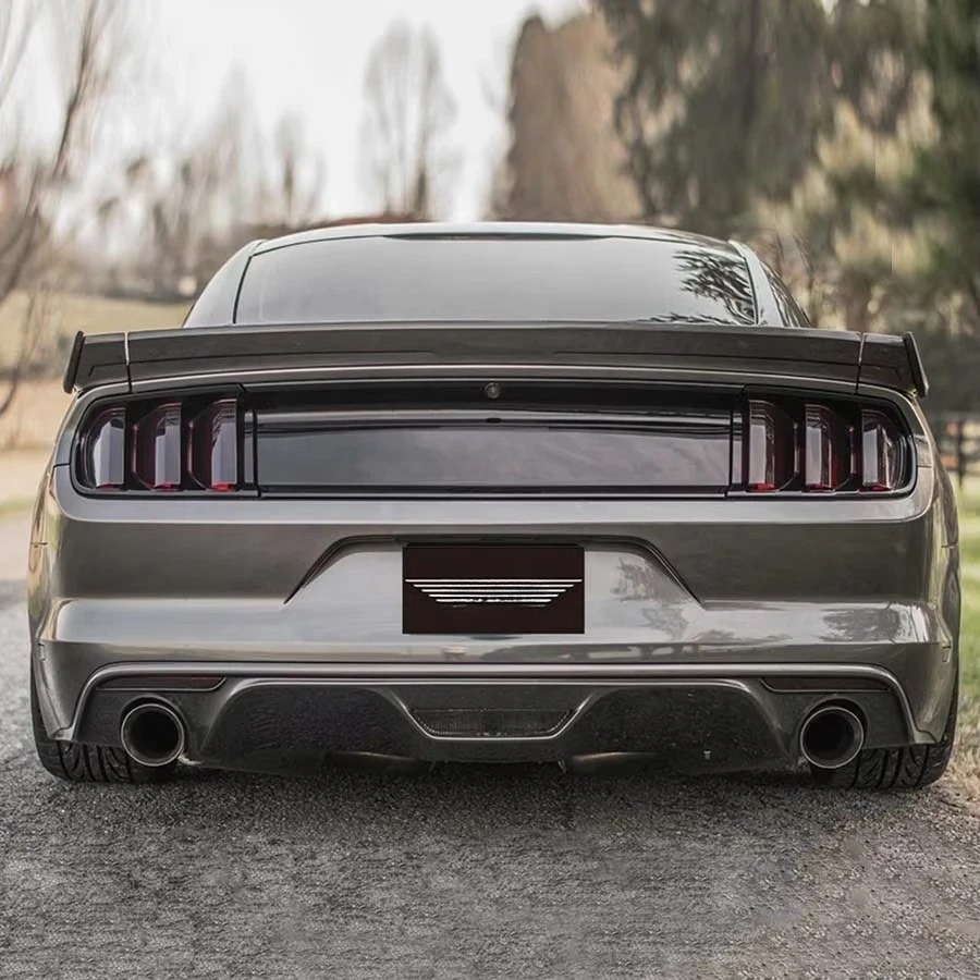 Carbon Fiber Rear Spoiler for  Mustang 2015-2023 Ducktail Deck Tail Wing Body Kits Accessories